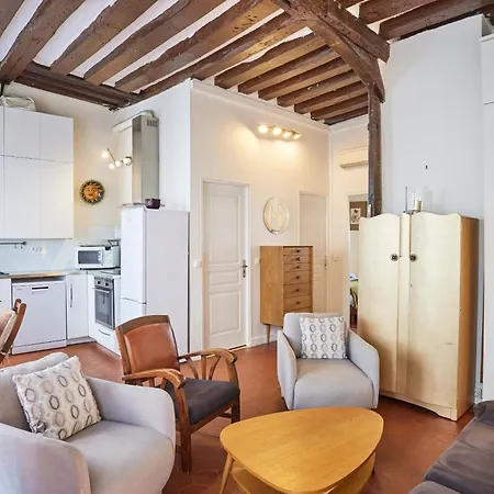 Appartamento Charming With Ac- Heart Of Le Marais Parigi